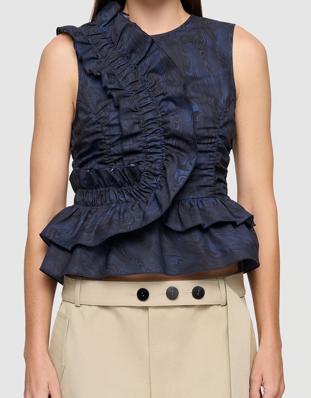 Clea - Juliette Ruffle Top