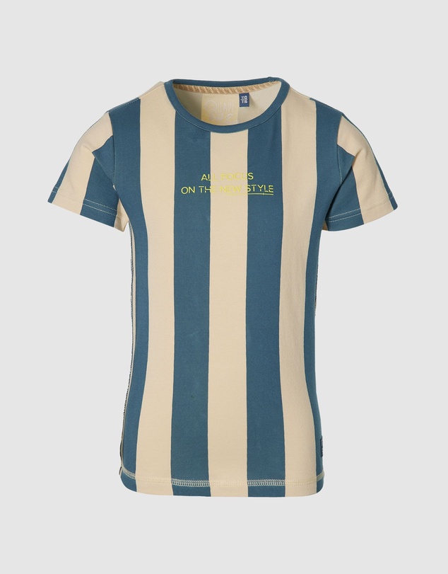 Quapi - Fergus Stripe T-Shirt - Kids-Teens