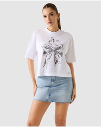 GUESS - Layla Mini Denim Skirt