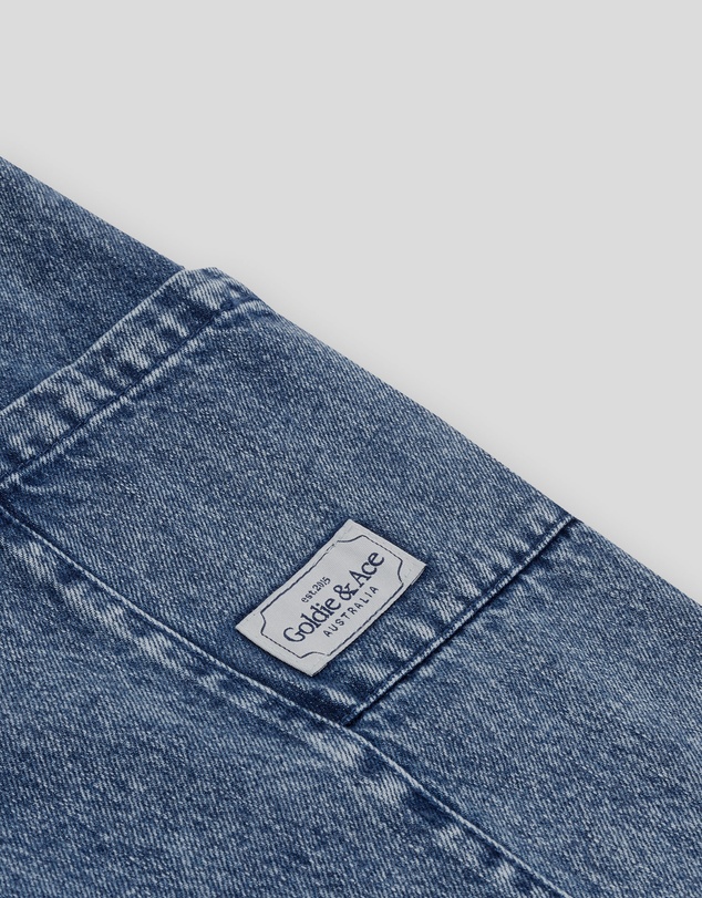 Goldie + Ace - Kit Denim Pocket Pants - ICONIC EXCLUSIVE - Babies-Kids