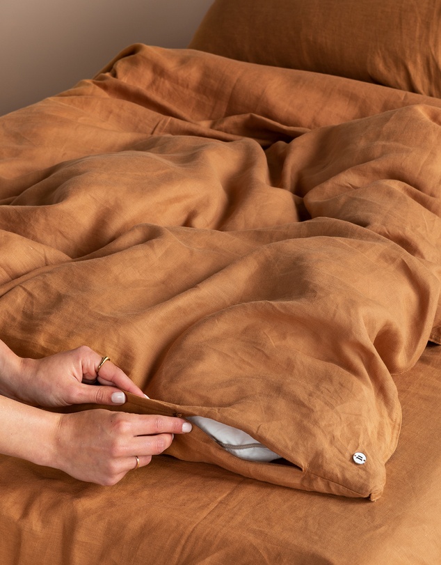 Sheet Society - Eve Linen Quilt Cover Set