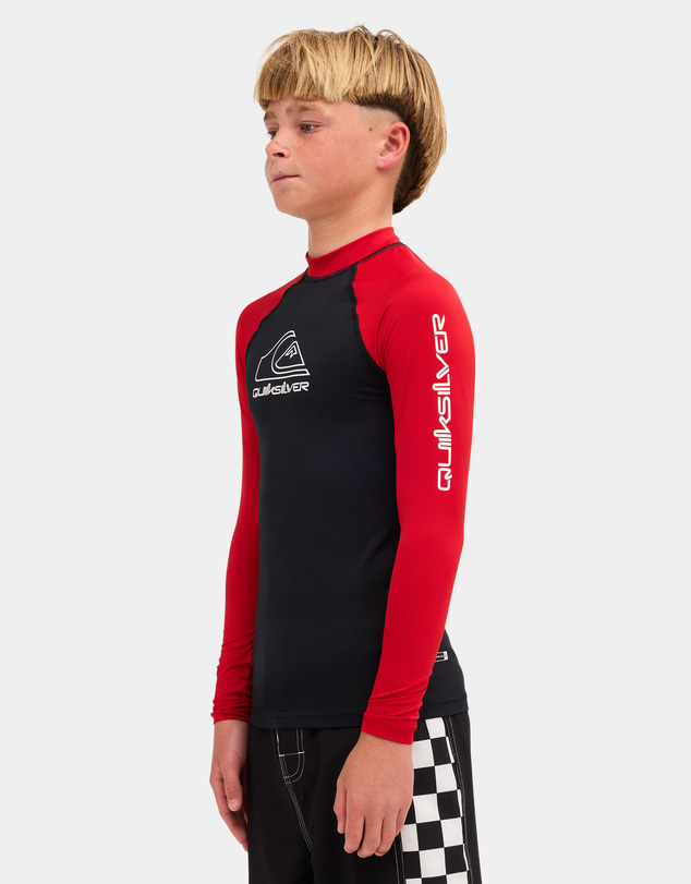 Quiksilver - Boys 8 to 16 On Tour Long Sleeve Id Rashguard