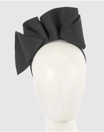 Max Alexander - Felt Winter Racing Fascinator