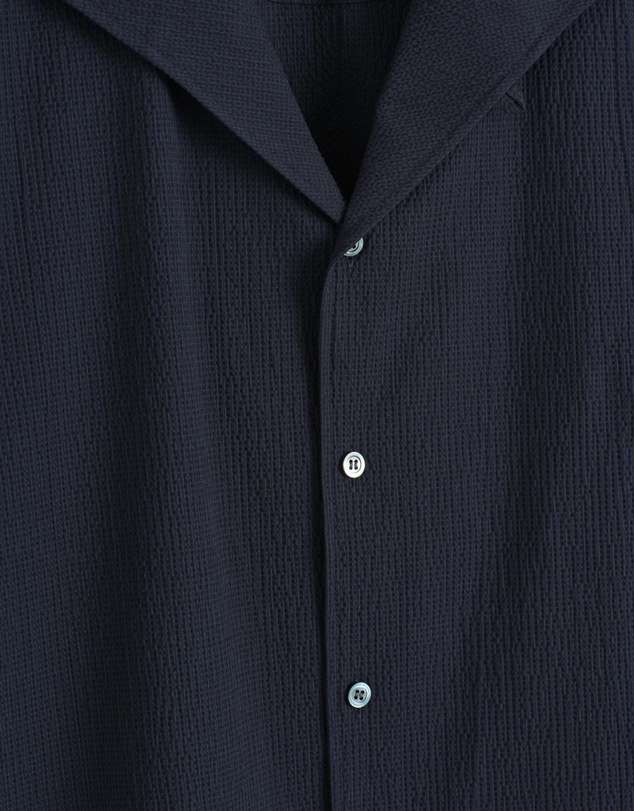 COS - Camp-Collar Seersucker Shirt