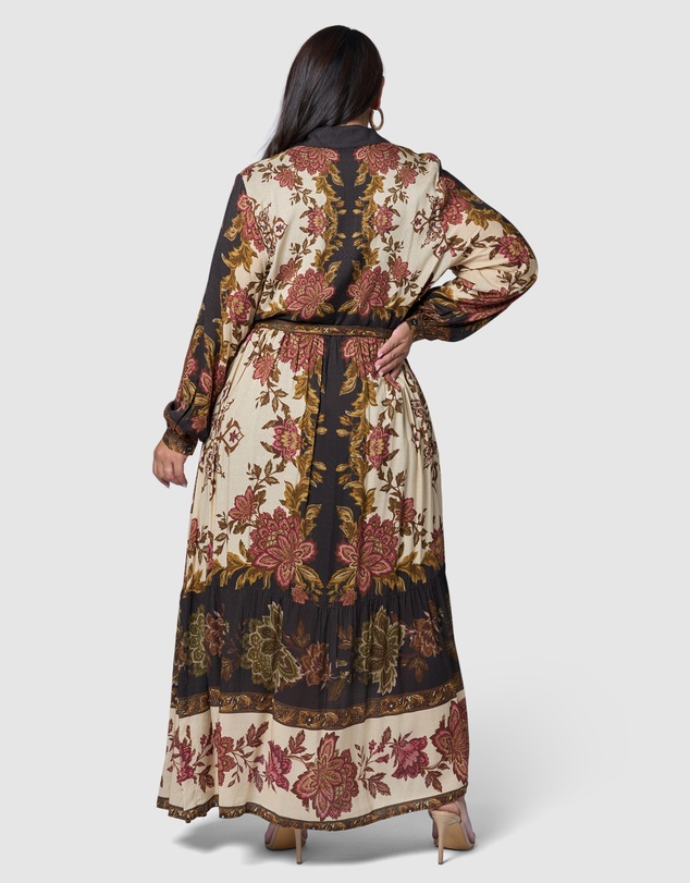 Something 4 Olivia - Sadie Maxi Shirt Dress