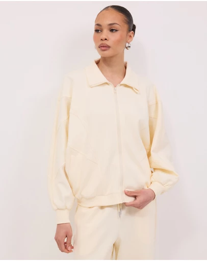 Calli - Rowan Zip Through Oversized Sweatshirt