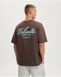 Cotton On - Box Fit Text T-Shirt
