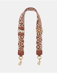 Marc Jacobs - The Outline Logo Webbing Strap