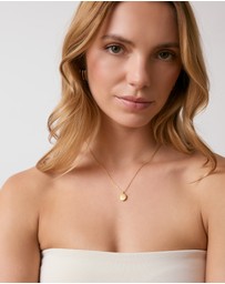 Zahar - Engravable Pebble Pendant Necklace