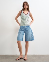 TOPSHOP - Lisa Rib V-Neck Vest