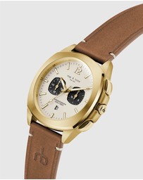 rag & bone - Bleeker Chronograph Mens Leather Strap Watch