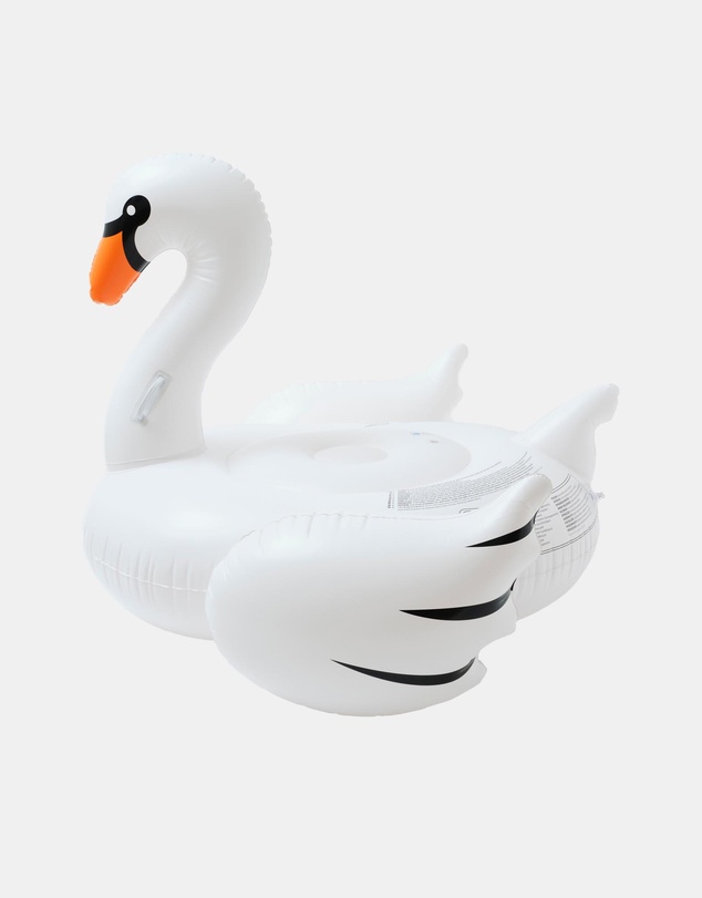 Sunnylife - The Resort Original Luxe Ride-On Float Swan