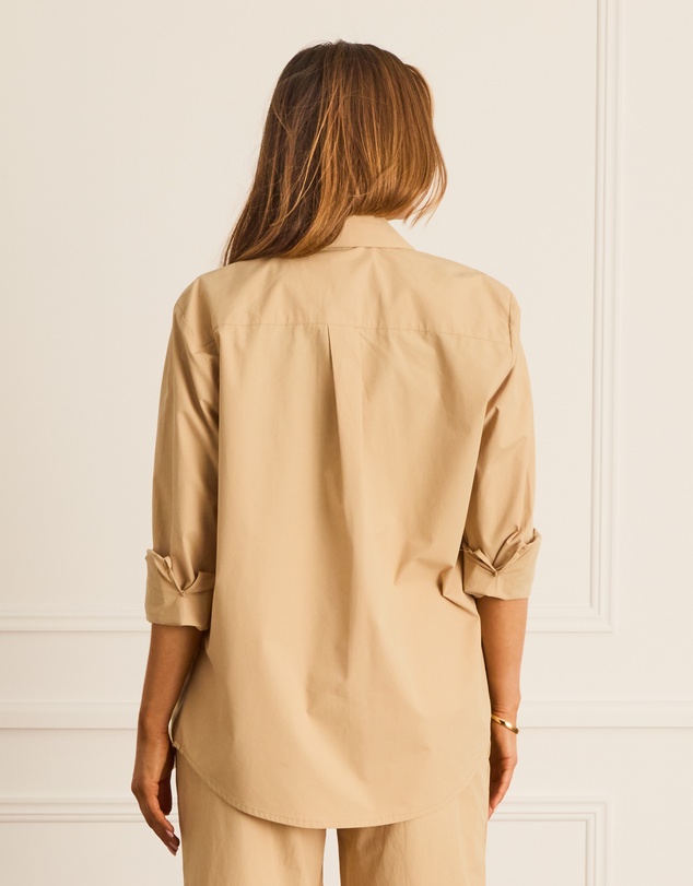 Heaven Australia - Latte Boyfriend Shirt