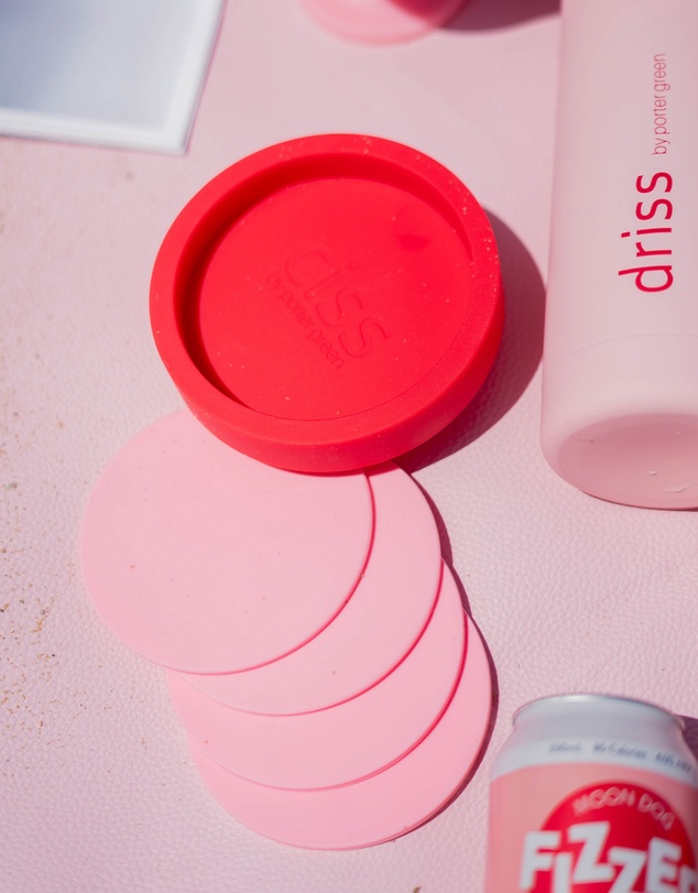 porter green - ciss | unbreakable silicone coasters