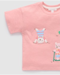 Purebaby - Friendship Relaxed Tee -Kids-Babies