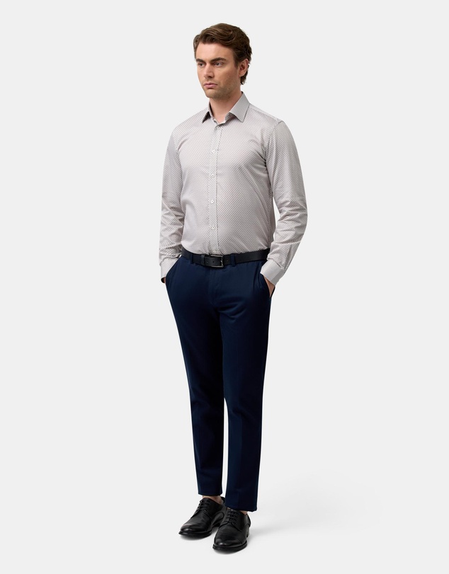Brooksfield - Premium Print Shirt