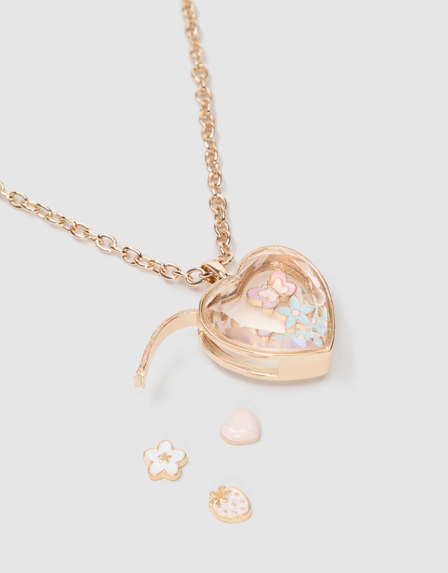 Seed Heritage - Flower Fairy Charm Locket Set
