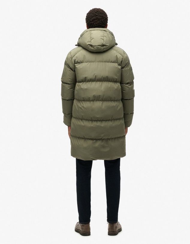 Superdry - Hooded Sports Puffer Mid Jacket