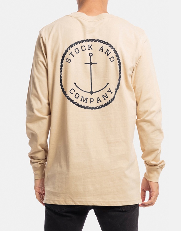 Stock & Co. - Stock & Co Anchor Long Sleeve Tee