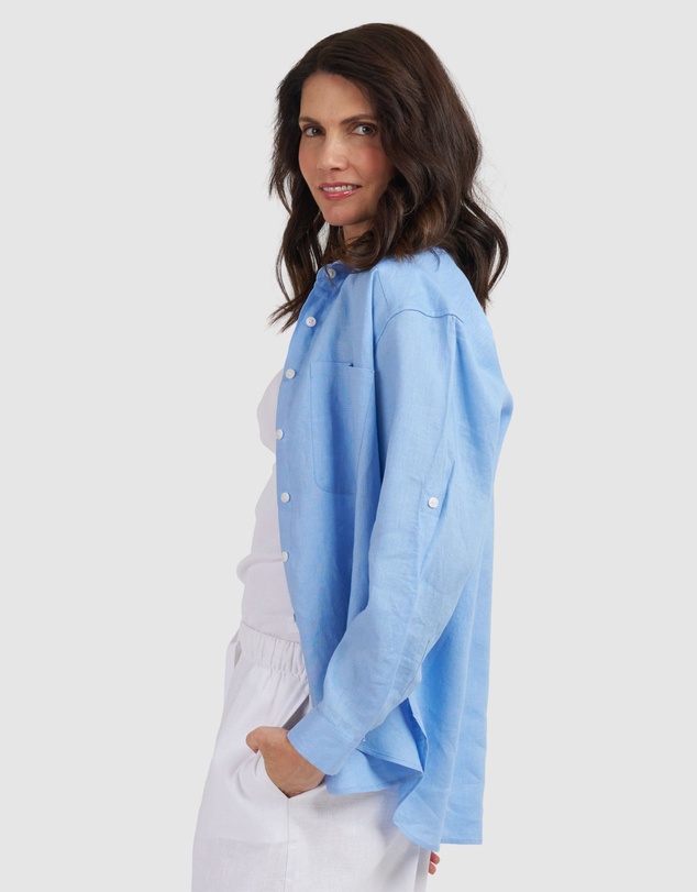 CAMIXA - Luna Oversize Linen Shirt