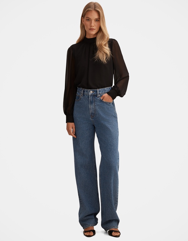 Forever New - Lottie Layered Long Sleeves Top
