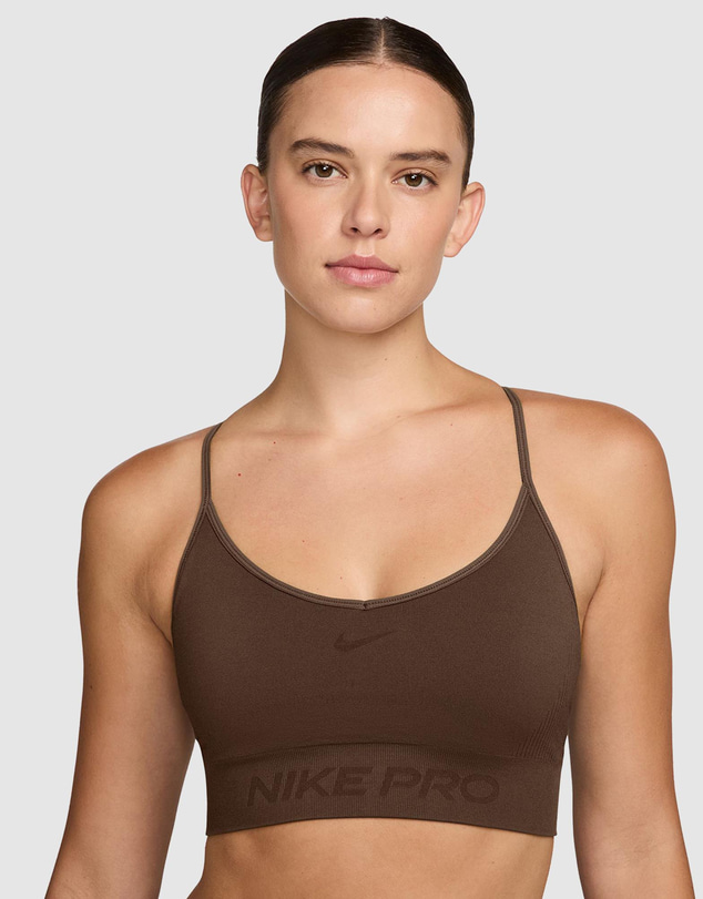 Nike - Pro Seamless Light-Support Padded Sports Bra