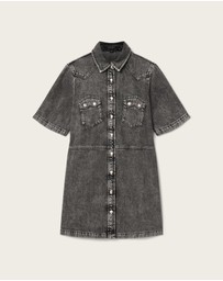 AllSaints - Rock Denim Dress