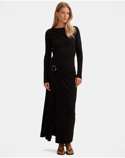 Forever New - Kingsley Hardware Jersey Midi Dress