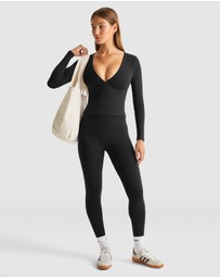 TALA - Dayflex Long Sleeve V Neck Top