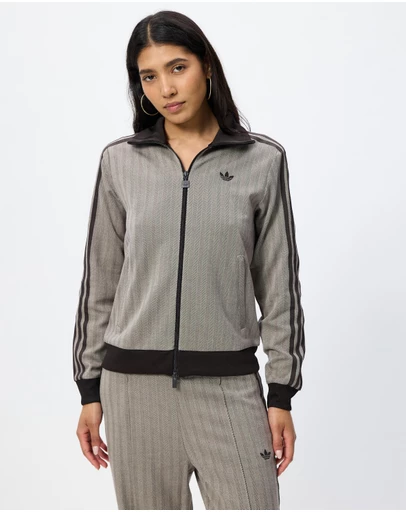 adidas Originals - Tweed Classic Firebird Track Jacket - ICONIC EXCLUSIVE