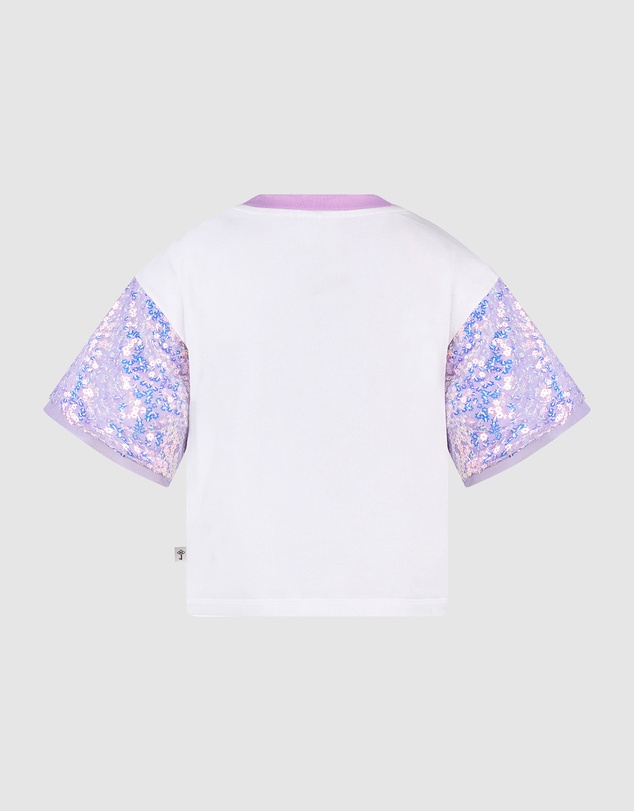 Fleur Harris - Silky's Shimmer Sweet Tee in Lilac