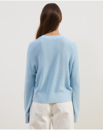 Atmos&Here - Organic Cotton Relaxed Crew Knit