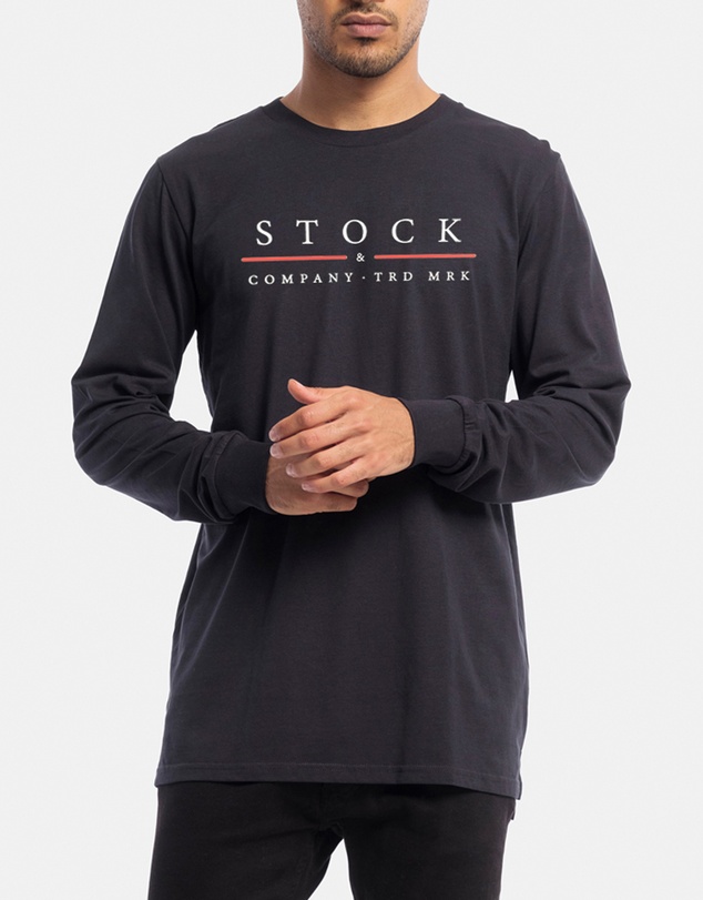 Stock & Co. - Red Line Long Sleeve Tee