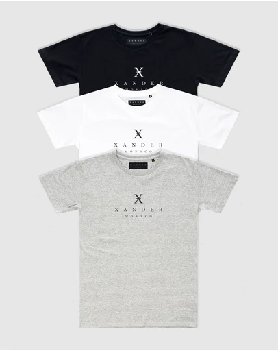 Xander - 3-Pack Palace Tee - Youth