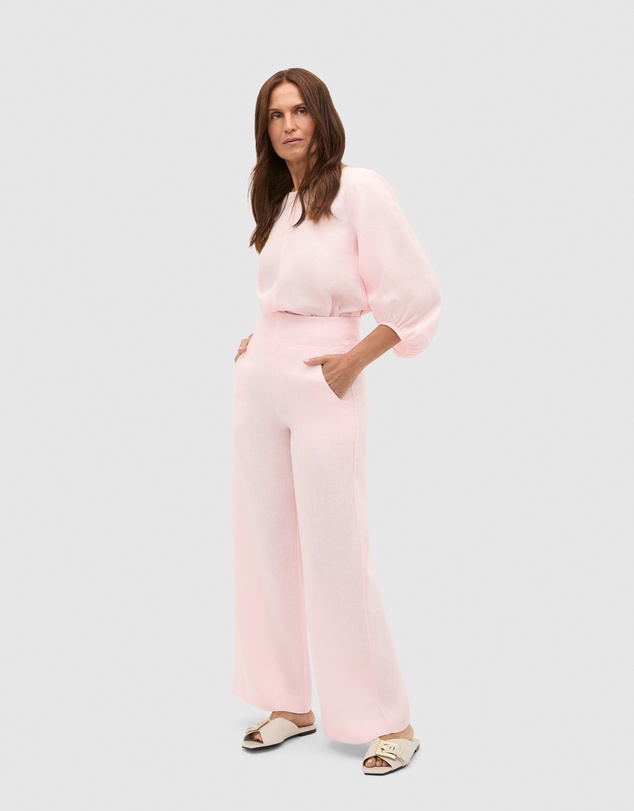 Seed Heritage - Core Linen Waisted Pant
