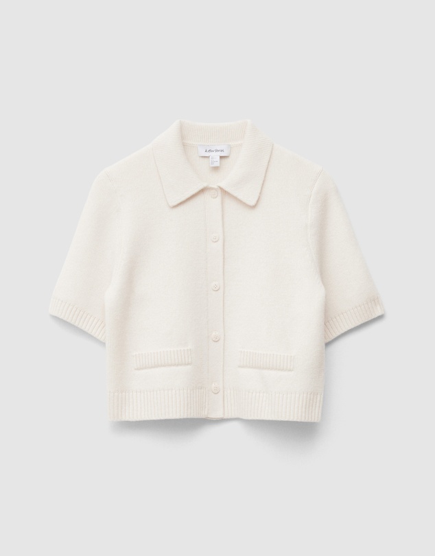 & Other Stories - Knitted Short-Sleeve Cardigan