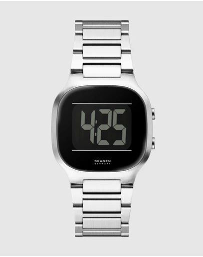 Skagen - Mellem Digital Silver Tone Digital Watch