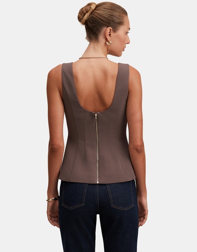 Forever New - Camila Open Back Top