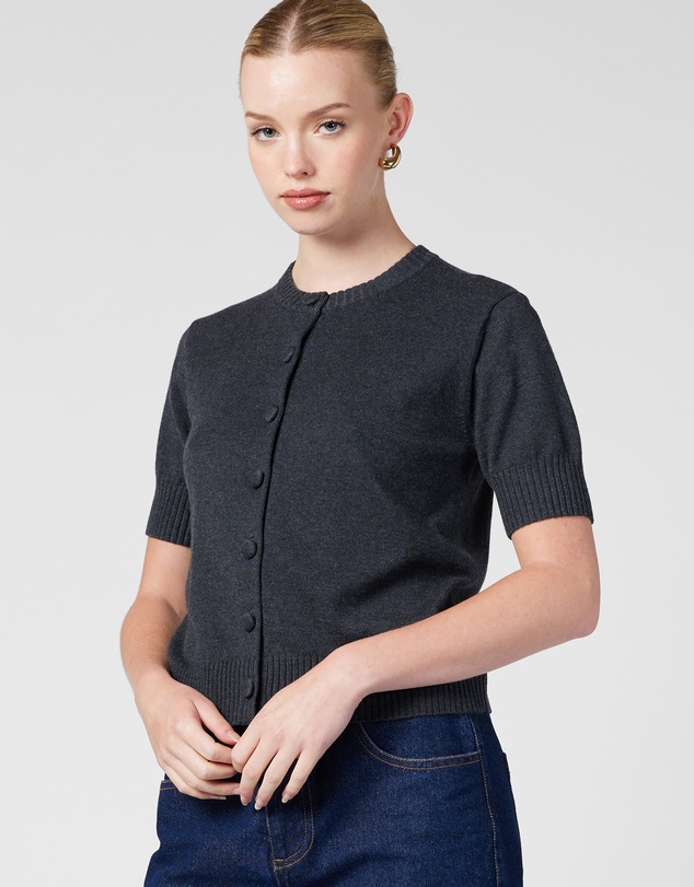 MVN - Short Sleeve Cardigan
