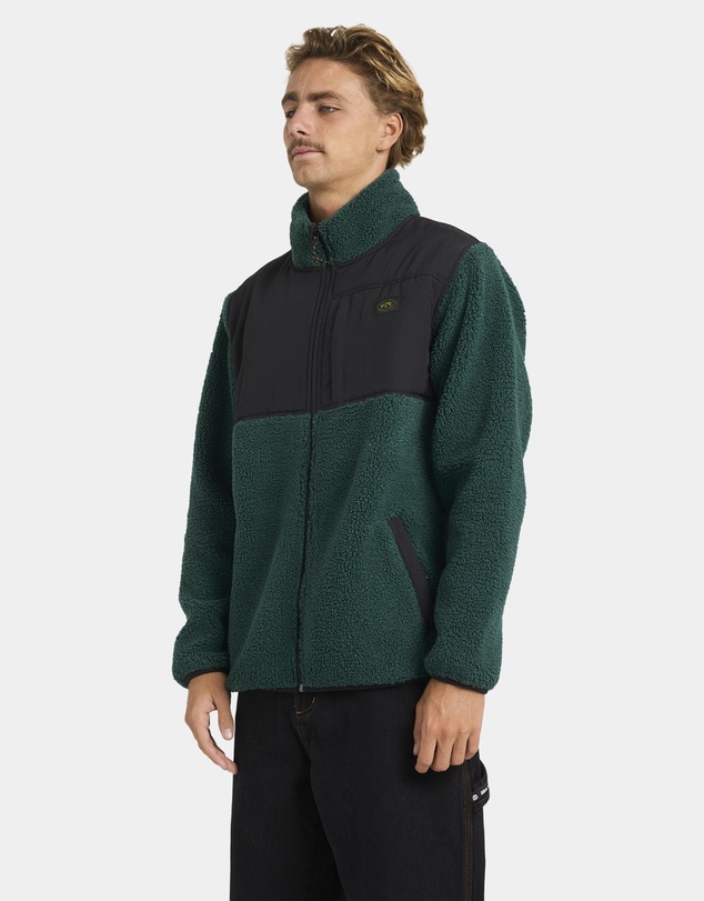 Billabong - Mens Boundary Summit Mock Neck Fleece Top