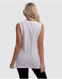 DVNT - Bloom Embroidery Tank