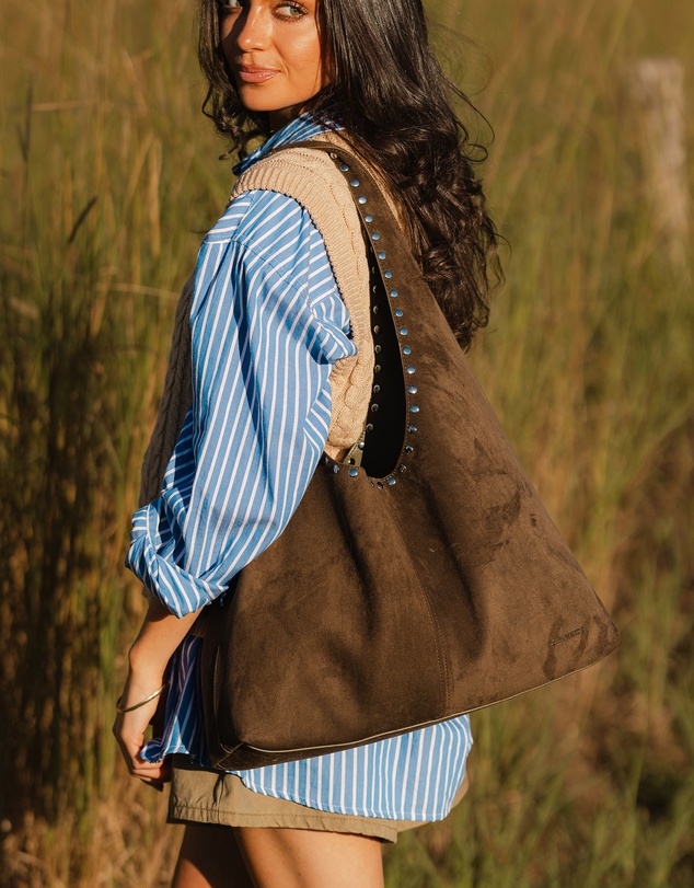 Louenhide - Hailey Suedette Shoulder Bag
