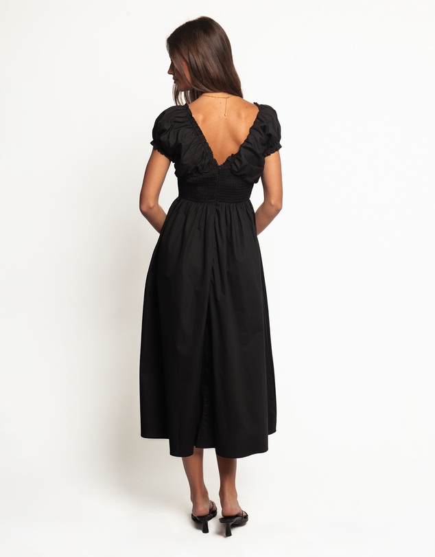 Petal & Pup - Larson Midi Dress - Black