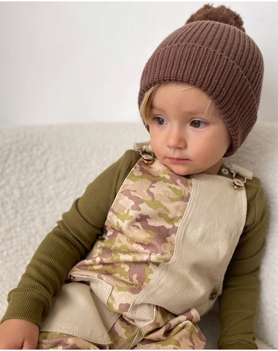 WITH LOVE FOR KIDS - Basics Thick Ribbed Long Sleeve Top - Kids