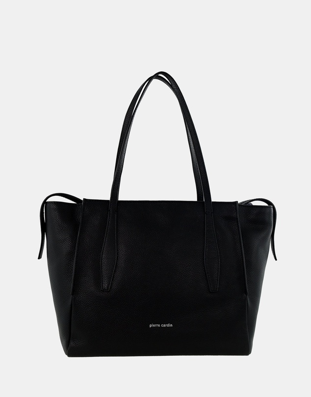 Pierre Cardin - Pierre Cardin Ladies Leather Shopper Tote
