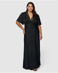 Sunday In The City - Electric Guitars Maxi Dress