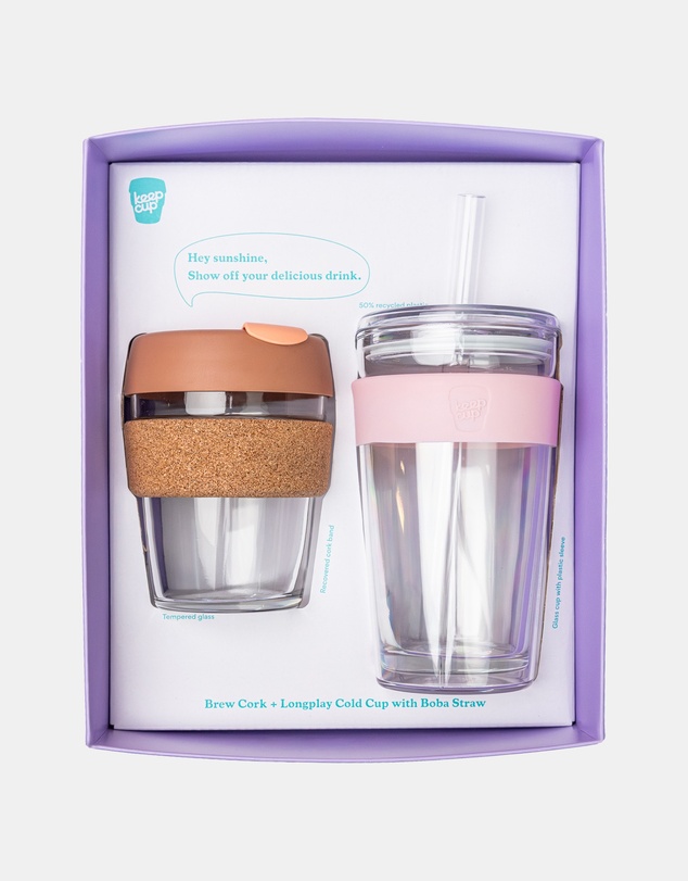 KeepCup - Gift Set Booked and Busy 12oz & 16oz