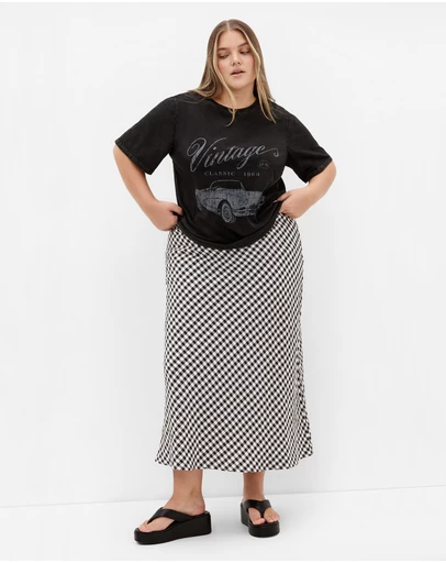 City Chic - Vinyl Days Tee