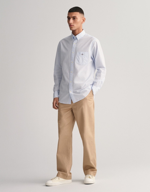 Gant - Regular Fit Gingham Poplin Shirt