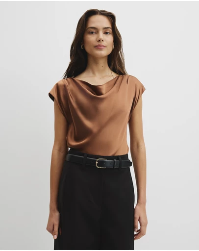 Country Road - Satin Shell Top